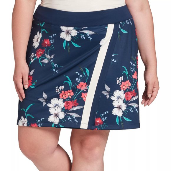 NWT Lady Hagen Women's Garden Floral Wrap 16.5'' Golf Skort - Picture 6 of 7